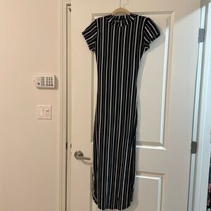jack skellington style bodycon dress size M